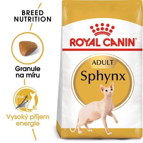ROYAL CANIN Sphynx Adult  2kg granule pro sphynx kočky