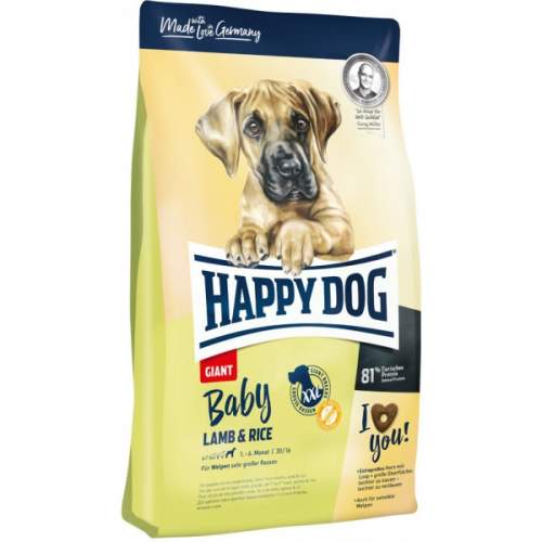 HAPPY DOG Baby Giant Lamb & Rice jehněčí a rýže 15kg