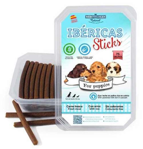 JUKO Petfood Ibéricas Sticks for Puppies 800g 75ks snack