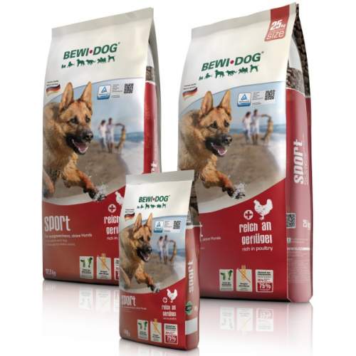 BEWI DOG Sport 12,5 kg krmivo pro aktivní psy
