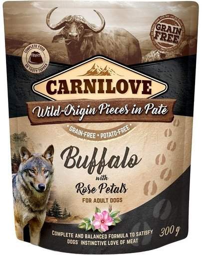 Carnilove Buffalo with Rose Petals 12x300 g
