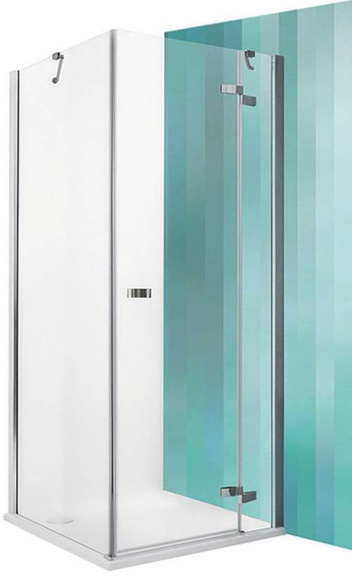 Sprchové dveře Roth GDOP1 / 1100 - brillant / transparent, 132-110000P-00-02