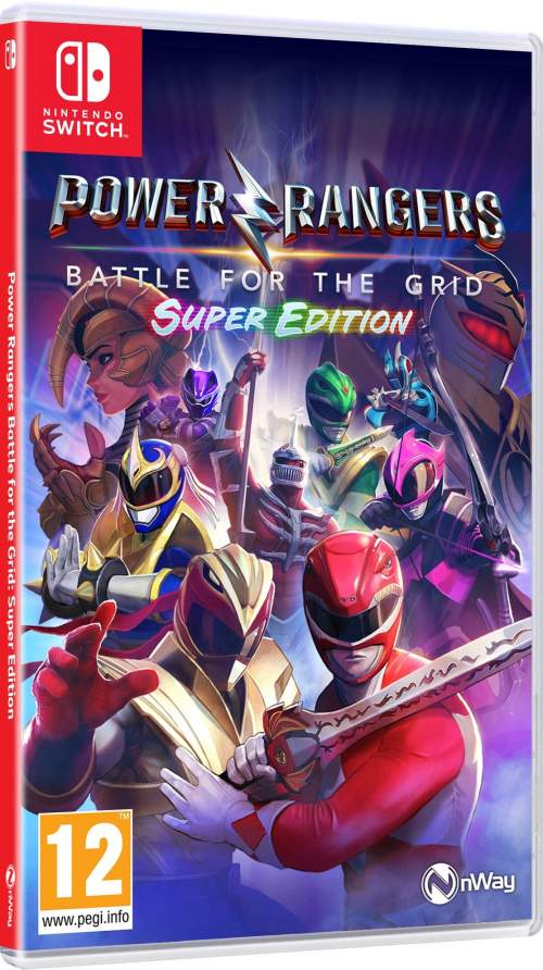 Hra na konzoli Power Rangers: Battle for the Grid - Super Edition - Nintendo Switch