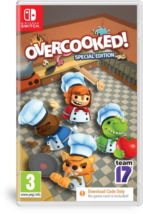 Hra na konzoli Overcooked! Special Edition - Nintendo Switch