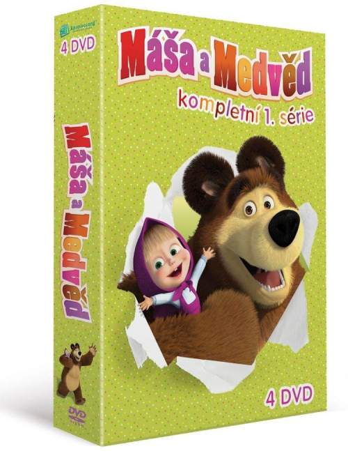 Máša a Medvěd - kompletní 1. série (4 DVD)
