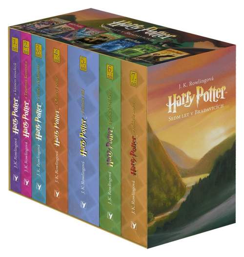 Joanne Rowling: Harry Potter Sedm let v Bradavicích 1-7 BOX