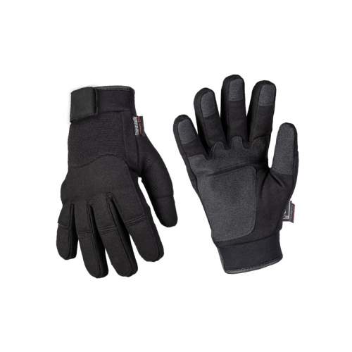 MILTEC Rukavice zimní Army Gloves Thinsulate™ s membránou HiPora® Black Velikost: S