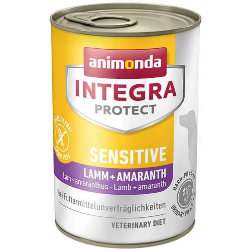 Animonda Integra Protect Sensitive jehněčí & amarant  400 g