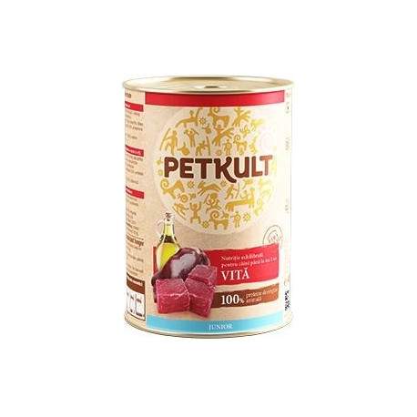PETKULT dog konz. JUNIOR - 400g 12 ks multipack