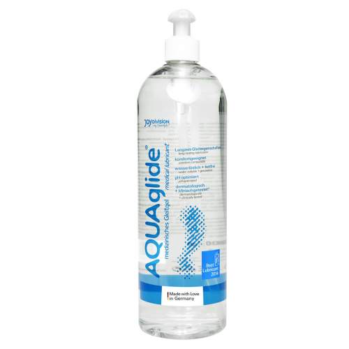Joydivision Aquaglide lubrikační gel s pumpičkou 1l