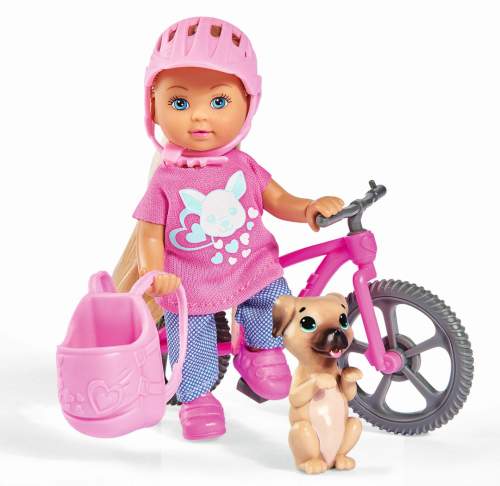 Simba Evička s bicyklem
