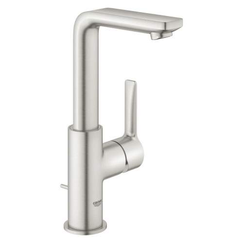 Grohe Lineare Páková umyvadlová baterie L, supersteel 23296DC1