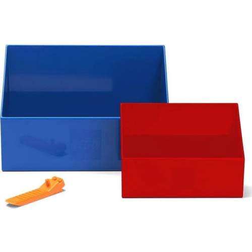 LEGO® Naběrač na kostičky  červená/modrá set 2 ks