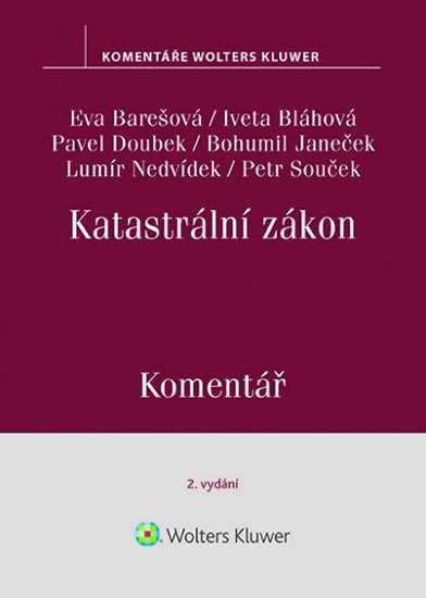 Katastrální zákon (č. 256/2013 Sb.). Komentář - Eva Barešová