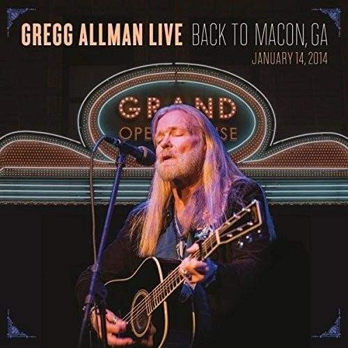 Gregg Allman – Gregg Allman Live: Back To Macon, GA CD