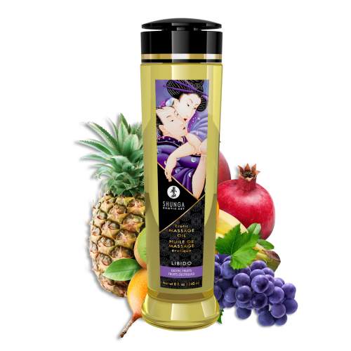 Shunga Masážní olej Exotic fruits 240 ml