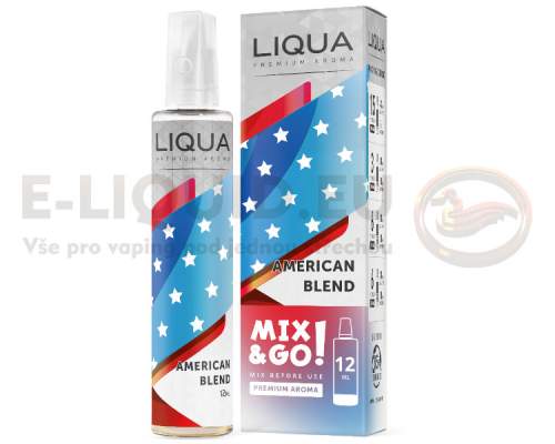 RITCHY Příchuť Liqua Mix&Go 12ml American Blend
