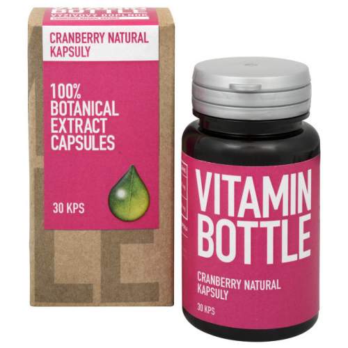 GGOOD NATURE Vitamin-Bottle Cranberry Natural 30 kapslí