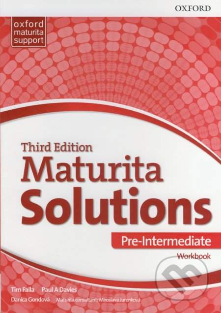 Maturita Solutions, 3rd Edition Pre-Intermediate Workbook (Slovenská verze) - Paul A. Davies