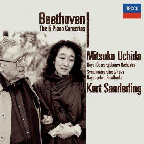 Uchida Mitsuko, Sanderling Kurt / Beethoven: The 5 Piano Concertos: 3CD
