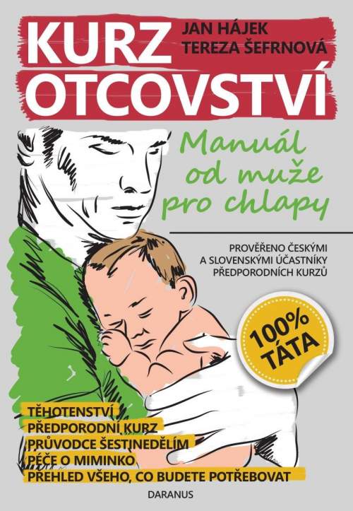 Kurz otcovství - Manuál od muže pro chlapy - Hájek Jan, Šefrnová Tereza,