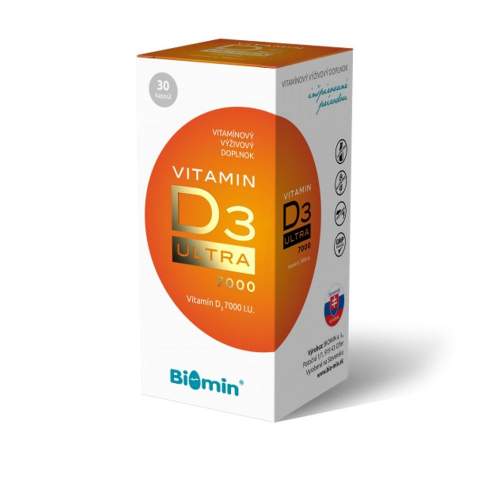 Biomin Vitamin D3 Ultra+ 7000 I.u.tobolek 30