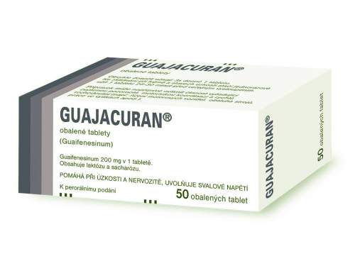 Guajacuran 200 mg tbl.obd.50
