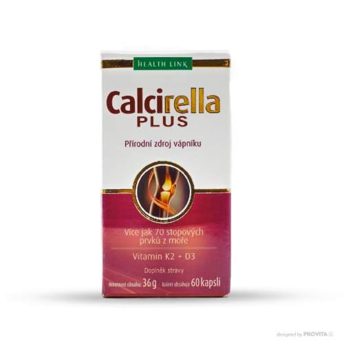 HEALTH LINK Calcirella Plus 60 kapslí