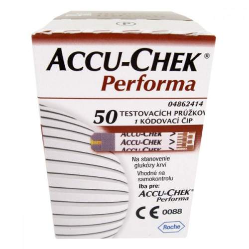 Testovací proužky Accu-Chek® Performa 50 ks