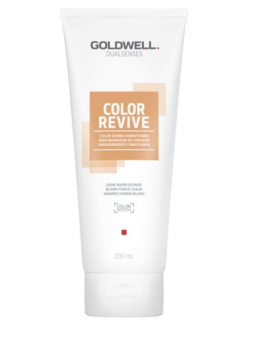 Goldwell Tónovací kondicionér Dark Warm Blonde Dualsenses Color Revive (Color Giving Condicioner) 200 ml