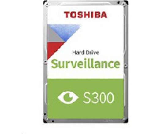 TOSHIBA HDD S300 PRO Surveillance (CMR) 8TB, SATA III, 7200 rpm, 256MB cache, 3,5", BULK HDWT380UZSVA