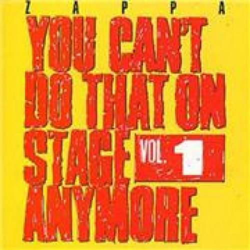 Zappa Frank: You can't Do That On Stage Anymore: Vol.1: CD