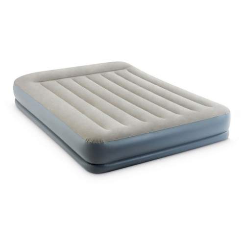Nafukovací matrace Intex Queen Dura-Beam Pillow Rest Barva: šedá