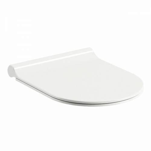 RAVAK Chrome WC sedátko Uni Slim, se sklápěním SoftClose, bílá X01550