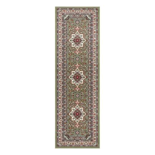 Nouristan  Hanse Home koberce Kusový koberec Mirkan  Green - 80x250 cm Vícebarevná, Velké (190x270 cm a větší), Syntetický (umělý)