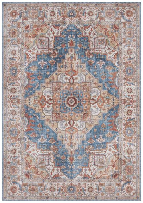 Nouristan  Hanse Home koberce Kusový koberec Asmar 104014 Jeans blue - 200x290 cm