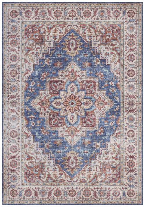 Nouristan  Hanse Home koberce Kusový koberec Asmar 104001 Jeans/Blue - 160x230 cm