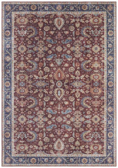 Nouristan  Hanse Home koberce Kusový koberec Asmar 104004 Bordeaux/Red - 160x230 cm