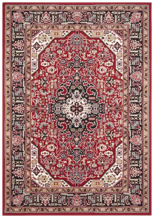Nouristan  Hanse Home koberce Kusový koberec Mirkan  Red - 160x230 cm Červená, Střední (80x160 - 164x240), Syntetický (umělý)