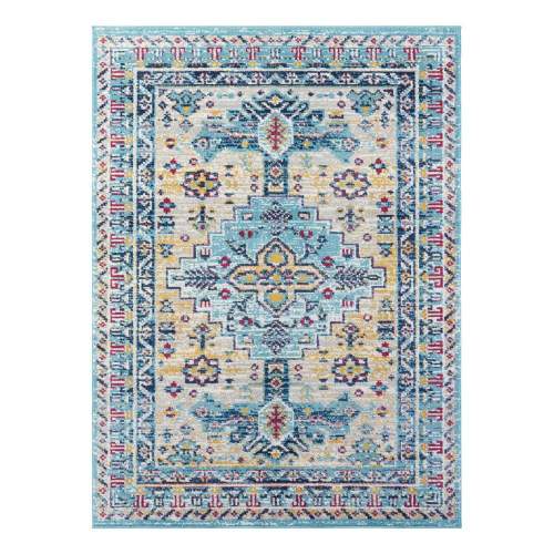 Nouristan  Hanse Home koberce Kusový koberec Lugar 104089 Sky Blue - 120x170 cm
