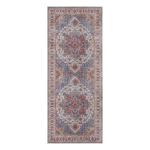 Nouristan  Hanse Home koberce Kusový koberec Asmar 104002 Cyan/Blue Rozměry koberců: 80x200