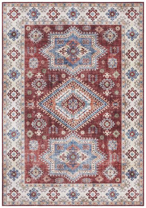 Nouristan  Hanse Home koberce Kusový koberec Asmar 104008 Ruby/Red Rozměr: 80x200