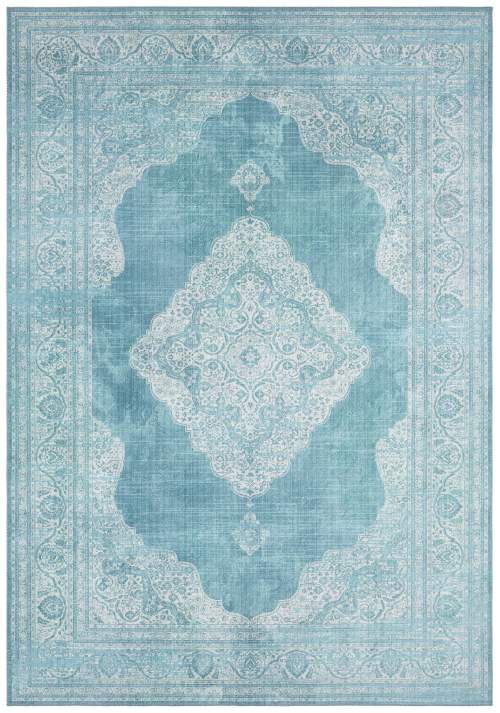 Nouristan  Hanse Home koberce Kusový koberec Asmar 104020 Aquamarine Rozměr: 80x200