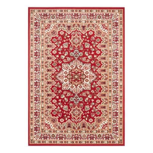 Nouristan  Hanse Home koberce Kusový koberec Mirkan  Red - 120x170 cm Červená, Velké (190x270 cm a větší), Syntetický (umělý)