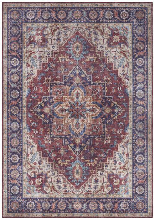 Nouristan  Hanse Home koberce Kusový koberec Asmar 104000 Plum/Red Rozměr: 80x150