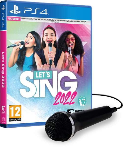 Lets Sing 2022 + 1 microphone - PS4