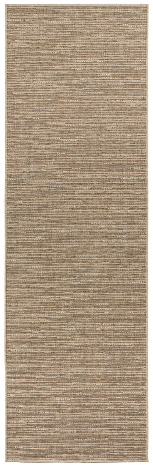 BT Carpet - Hanse Home koberce Běhoun Nature 104264 Grey/Gold - 80x250 cm