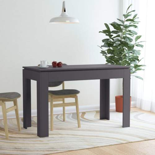 VIDA Jídelní stůl šedý 120 × 60 × 76 cm