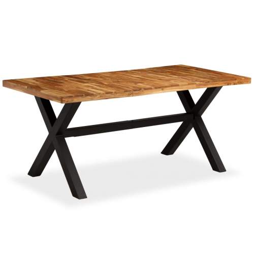 Jídelní stůl z masivního dřeva akácie a mangovníku 180x90x76 cm