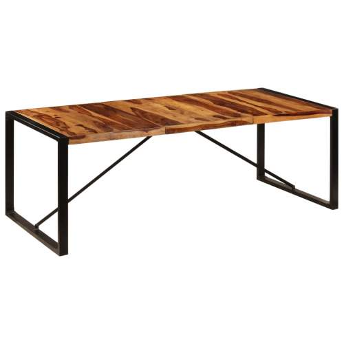 Jídelní stůl 220 x 100 x 75 cm masivní sheeshamové dřevo